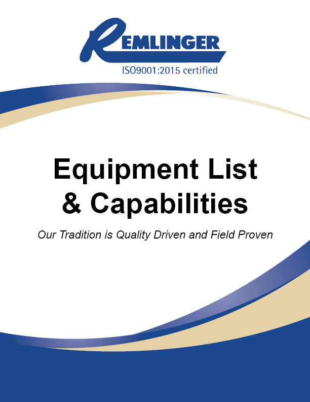 Remlinger-Equipment-List