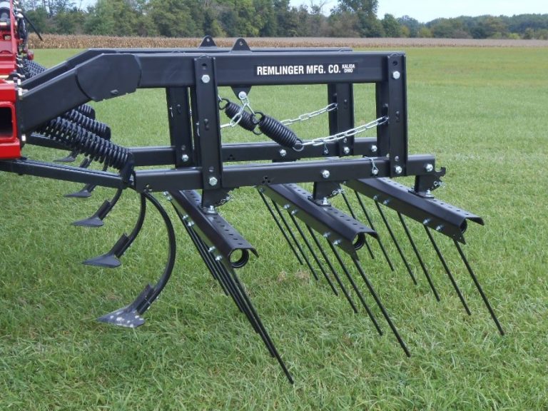 3 or 4 Bar Spring Tine Harrow mounted attachment from Remlinger