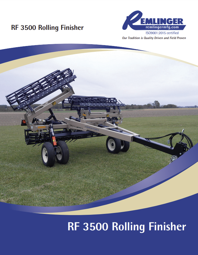 Rolling Finisher Brochure Cover