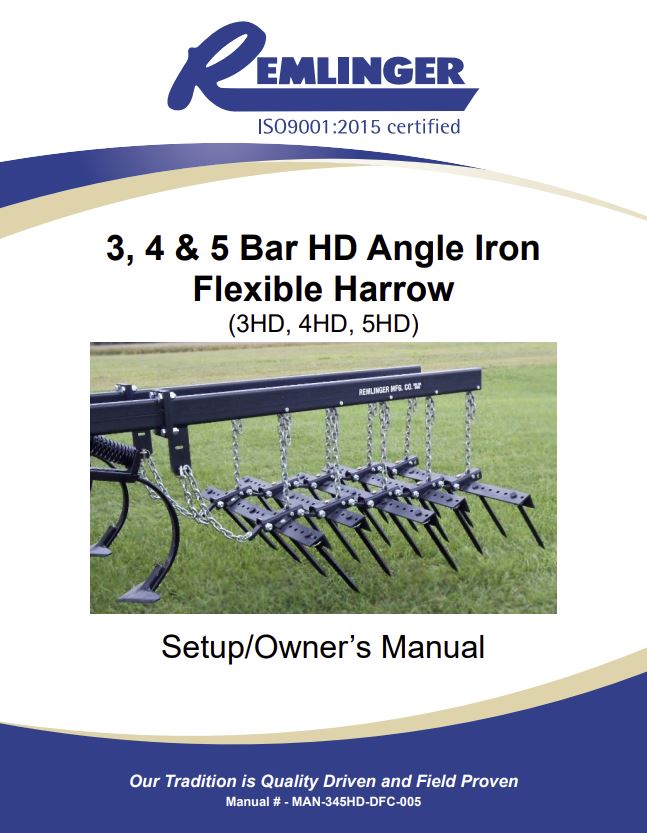 Heavy Duty Flex Manual Cover