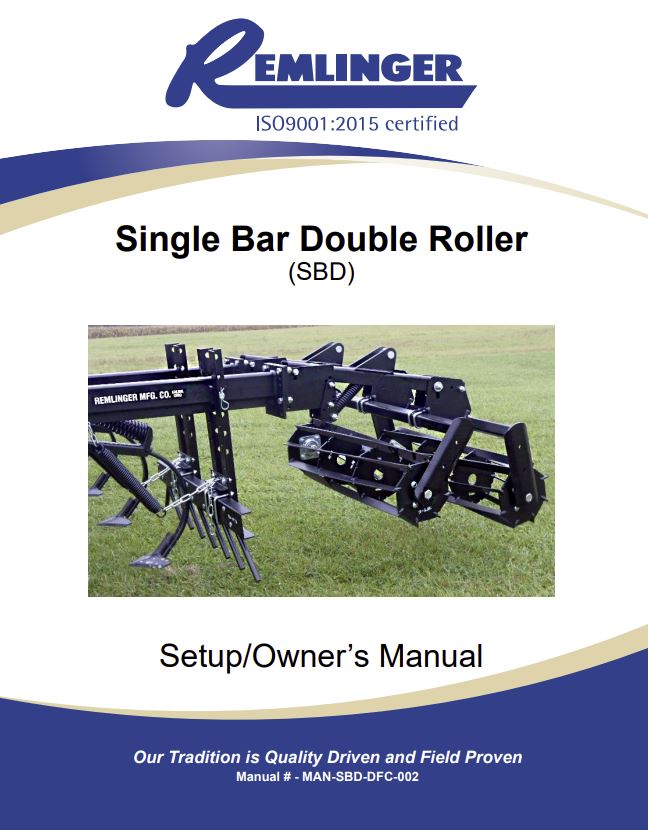 Single Bar Double Roller Cover